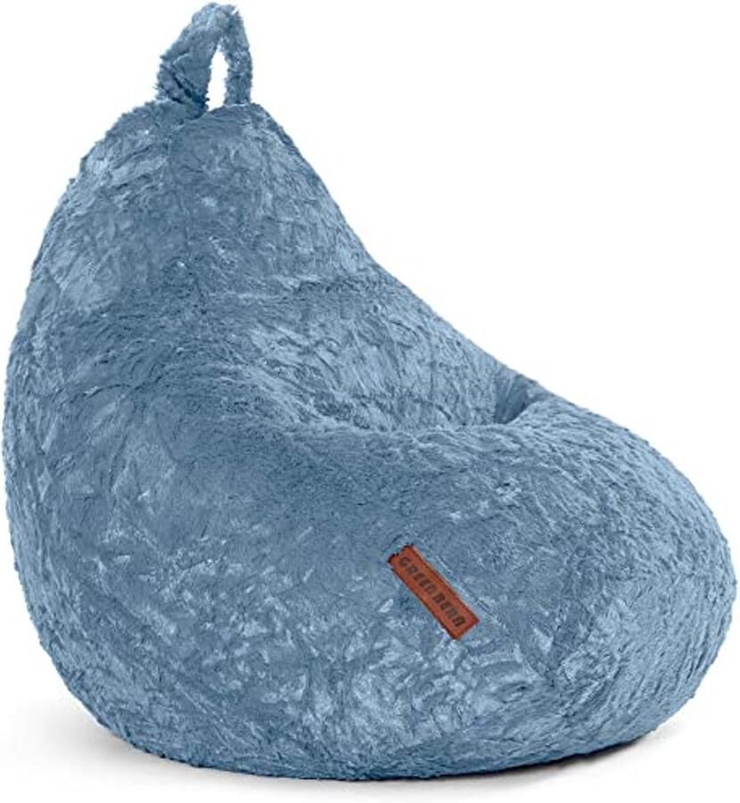 Pluche Zitzak 45 x 45 x 60 cm voor Binnen en Buiten Wasbaar en Ergonomisch Vloerkussen