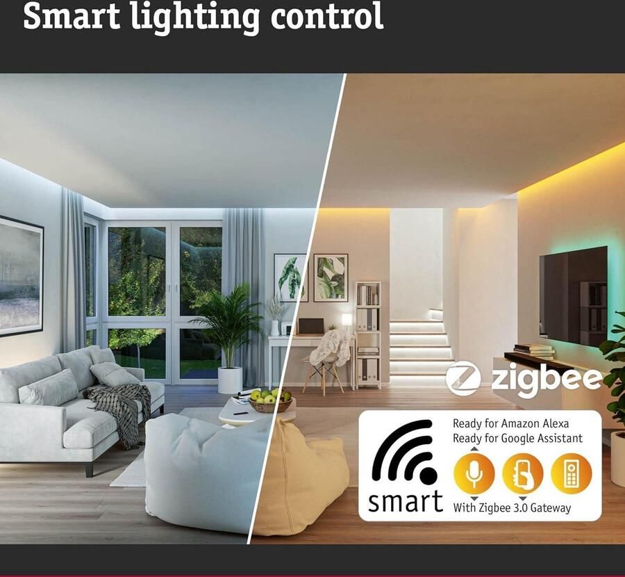 Plug & Shine LED grondinbouwlamp Floor Smart Home Zigbee IP67 2W 65lm dimbaar 70mm edelstaal RGBW zeewaterbestendig slimme verlichting