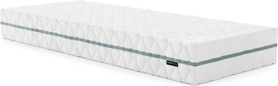 Pocketvering eenpersoons matras 70x200 cm Met koudschuim toplaag HR30