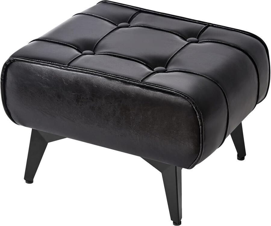 Ottomaanse voetenbank veelzijdig en stijlvol 1 stuk beige stof