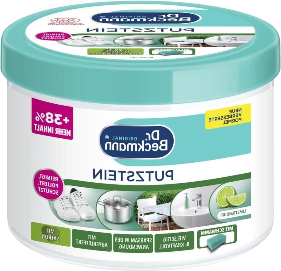 Polishing Stone Universal Whole Home Cleaner Including Cleaning Sponge 550g Dr. Beckmann meubelreiniger