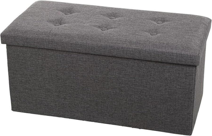 Polyester Zitzak om op te zitten Donkergrijs 38 x 77 x 38 cm