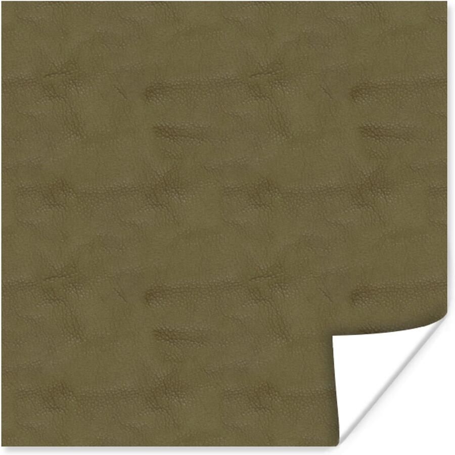 Poster 75x75 cm Leer Structuur Dierenhuid Posters Kamer decoratie Wanddecoratie woonkamer Muurdecoratie slaapkamer
