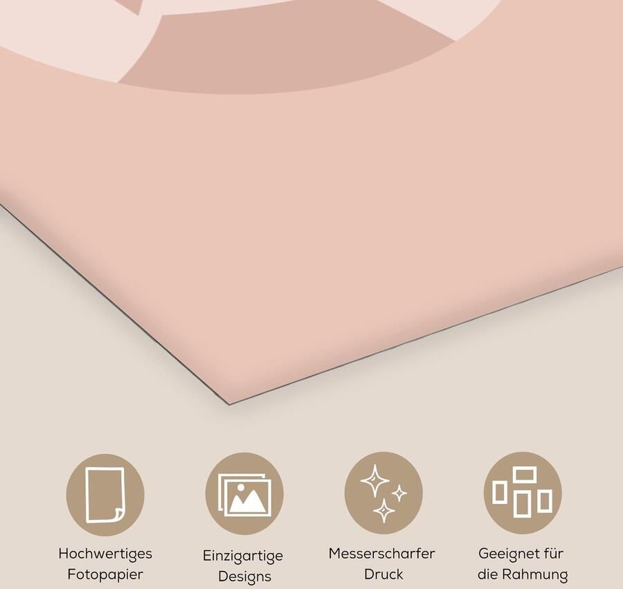 Poster 20x30 cm Zomer Parasol Roze Posters Kamer decoratie Wanddecoratie woonkamer Muurdecoratie slaapkamer - Foto 2