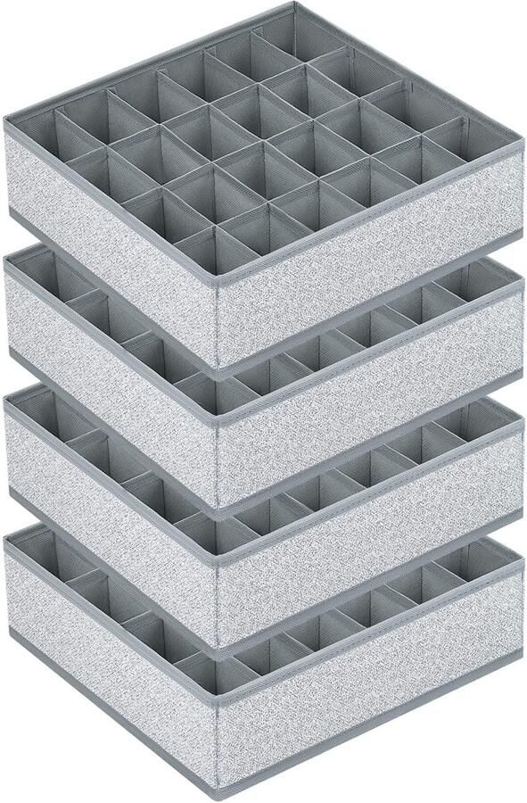 Ibenzoa Geavanceerd Opbergoplossing voor Kleding en Accessoires – 24 Cellen