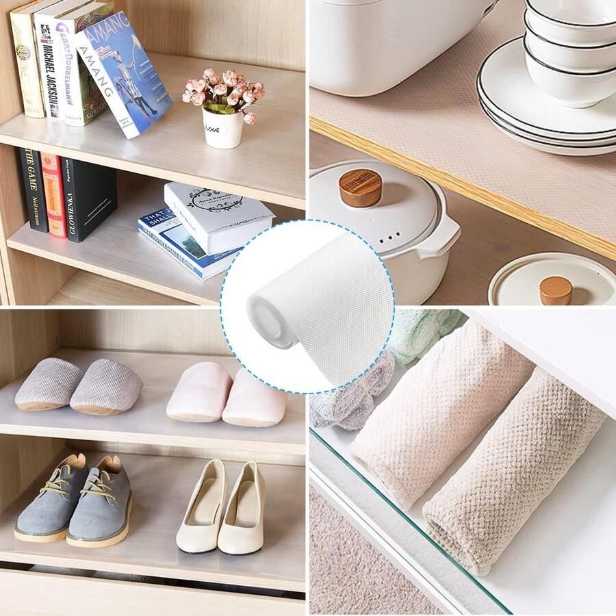 Praktische Op maat Te Snijden Antislip Mat Voor Keukenkast en Schappen