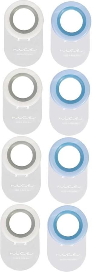 Praktische Toilet Deksel Handgrepen en Meubel Knoppen 8 Stuks