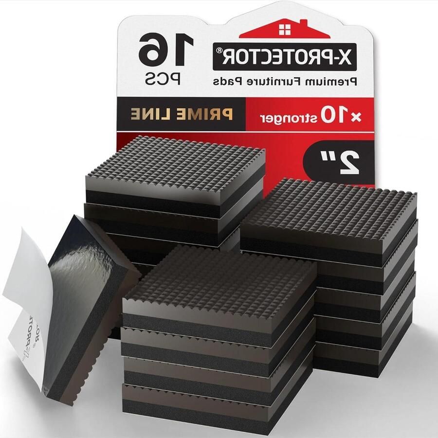 Premium 16 stuks 50 mm Antislip Meubelpads Stoelpootbeschermers Rubber Vloerbeschermers Stoel En Antislip Pads Ideale Vloerbeschermers Op Hun Plaats Houden Vloerbeschermer