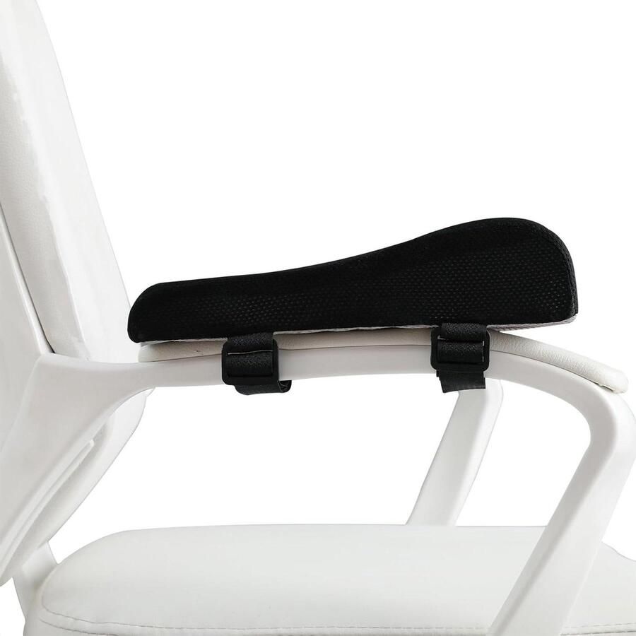 Premium Armleuningkussen voor bureaustoel Ergonomisch kussen met traagschuim voor drukontlasting Armleuning elleboogkussen voor stoel Comfortabele armleuningen 25 x 8 x 6 cm