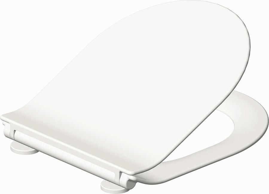 Premium Duroplast WC-bril met Softclose Mechanisme en Afneembaar Toiletdeksel