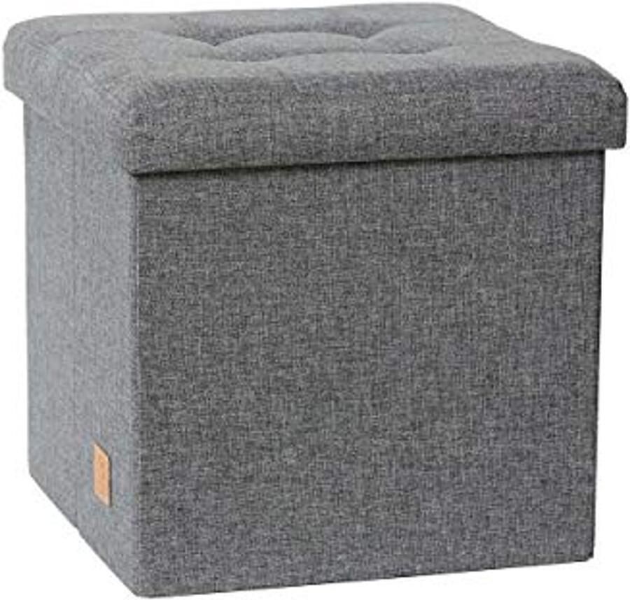 Premium Kruk met Opbergruimte Comfortabel en Extra Stabiliteit 38x38 cm