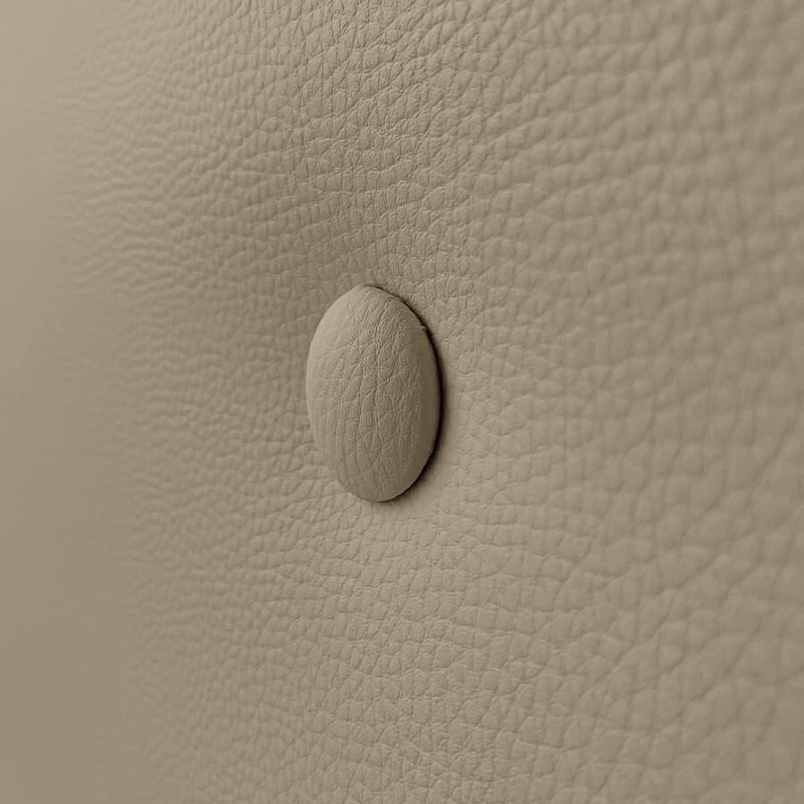 Premium lined model Mailan upholstery high-quality faux leather fittings and screws included wood beige 115 x 60 cm bed 105 cm