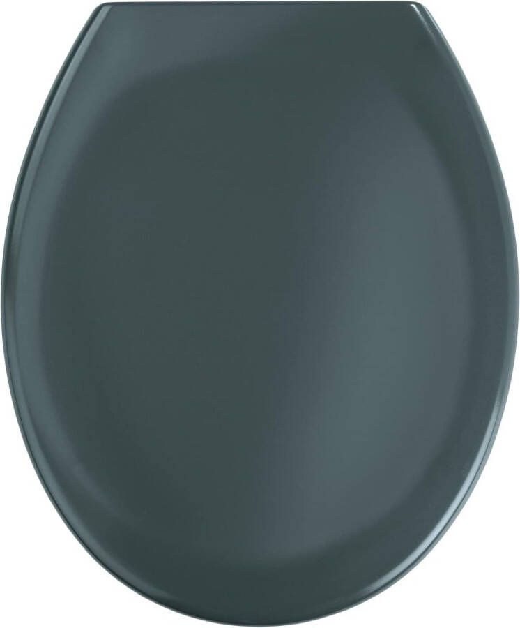 Premium Ottana Thermoset Plastic Toilet Seat Dark Grey