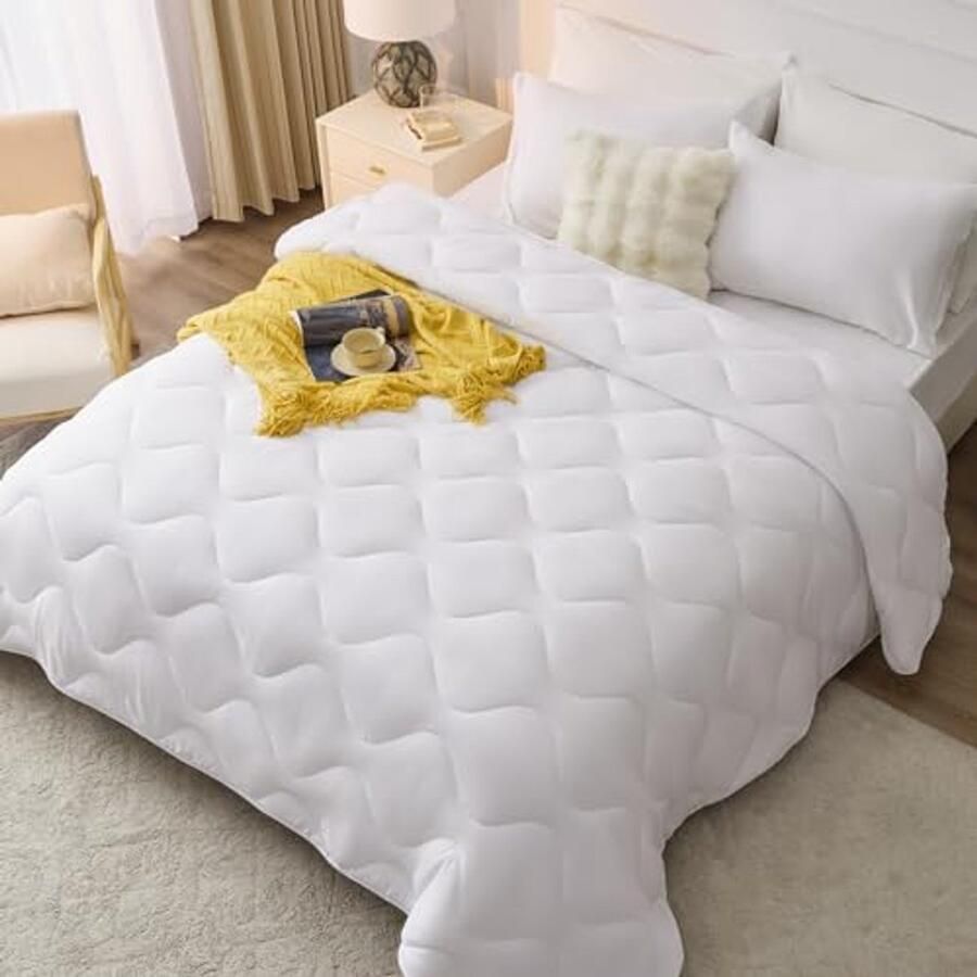 Premium vierjarig dekbed 240 x 260 cm voor tweepersoonsbed geschikt voor winter herfst