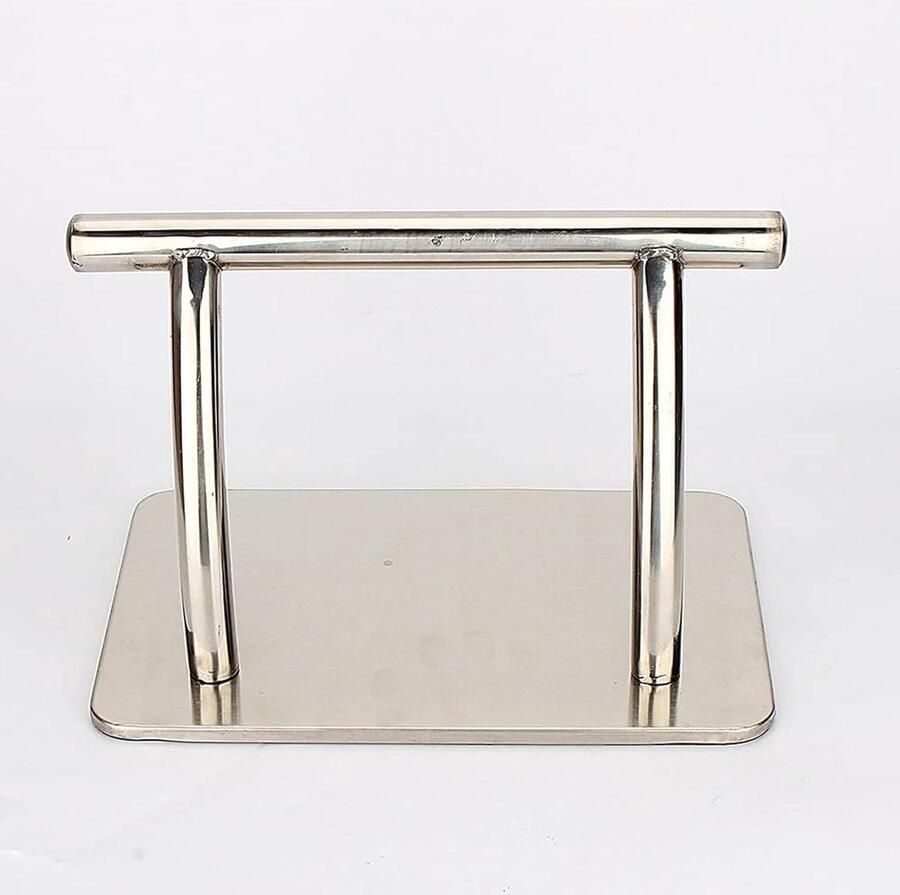 Premium Voetsteun voor Kappers Stijlvol Ontwerp Verstelbare Kappersstoel Voetsteun Roestvrijstalen Kappersaccessoire