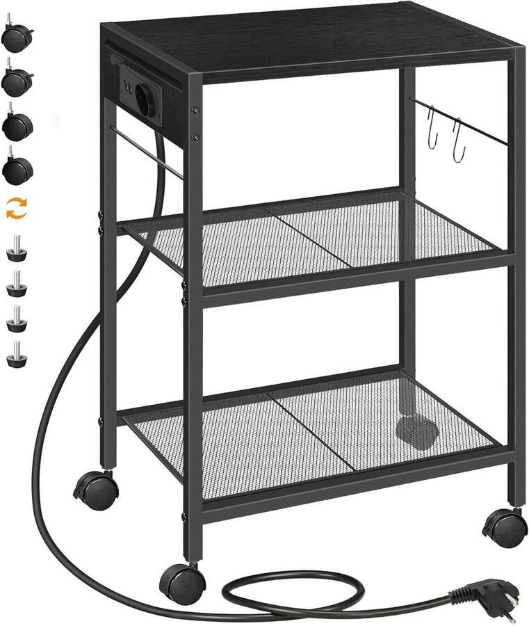 Printertafel met Opbergplanken