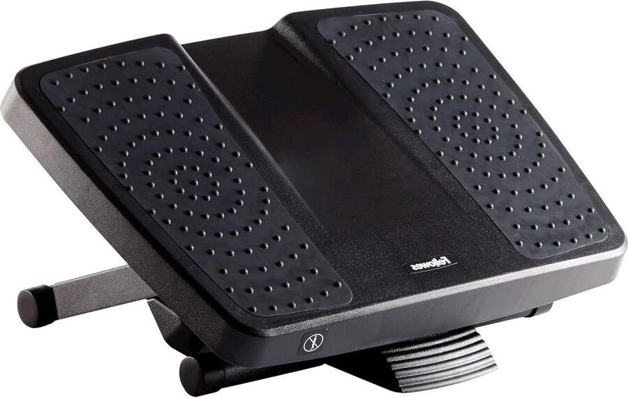 Professional Series Profi Voetsteun verstelbaar met vrij beweegbaar platform zwart