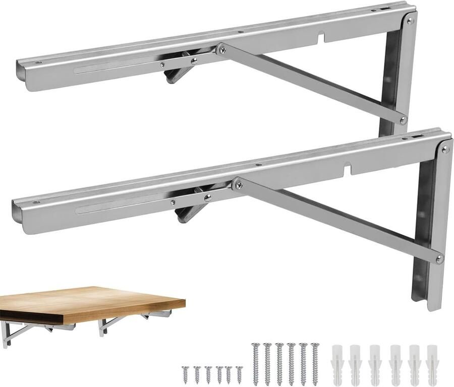 Professionele klapconsole zware belasting 2 stuks