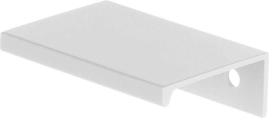 Profielgreep Mat wit Opschroef 116mm HOH 96mm