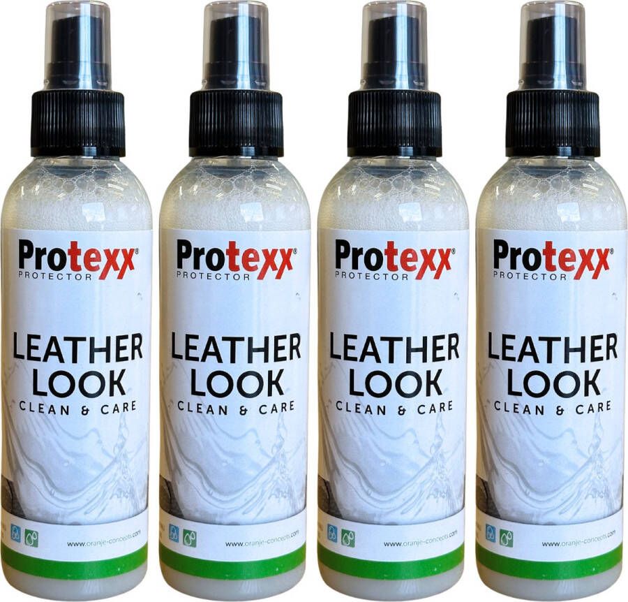 Protexx Leatherlook Clean & Care 4 x 75ml Leather Look (300ml)