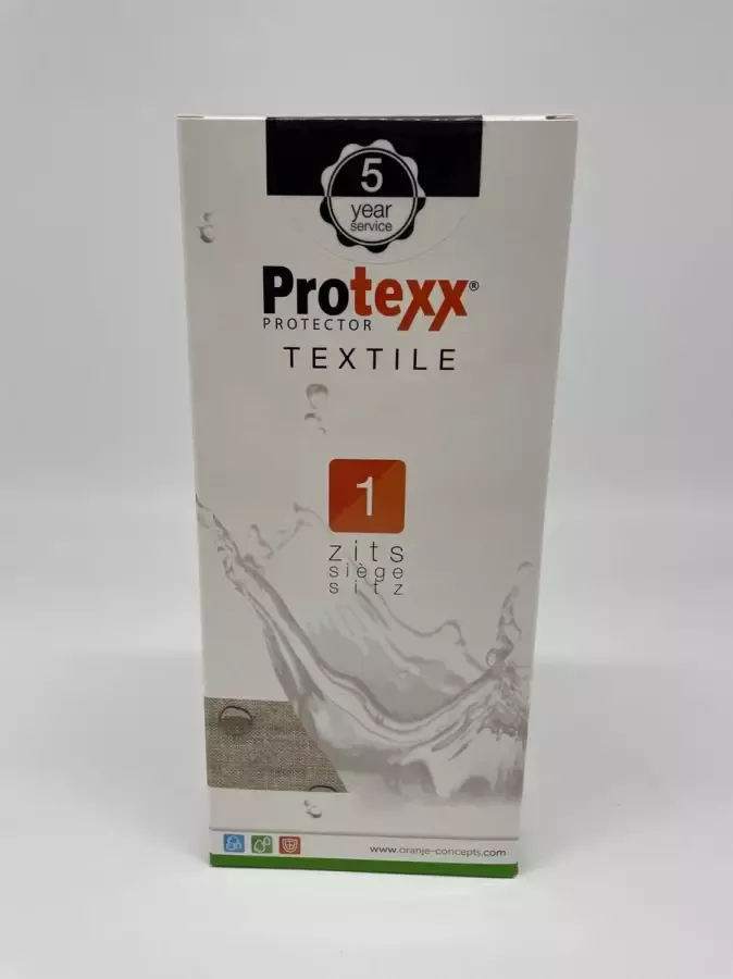 Oranje Furniture Care Protexx textile protector 1 zits 5 jaar Textile protector - Foto 2