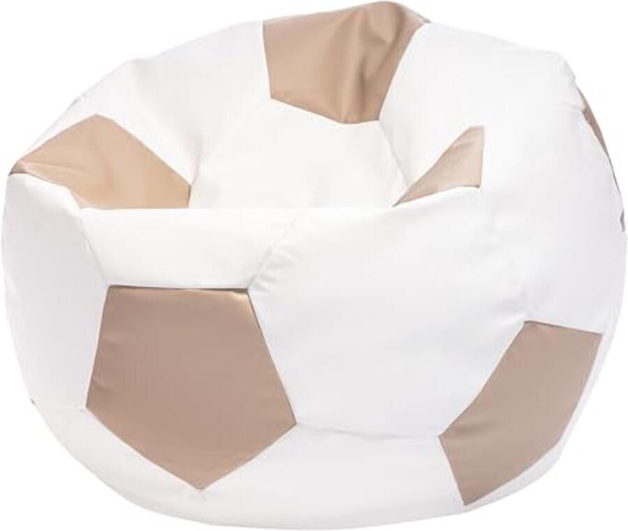 Puff Stoel Faux Leer L Vorm Zitzak met Vering