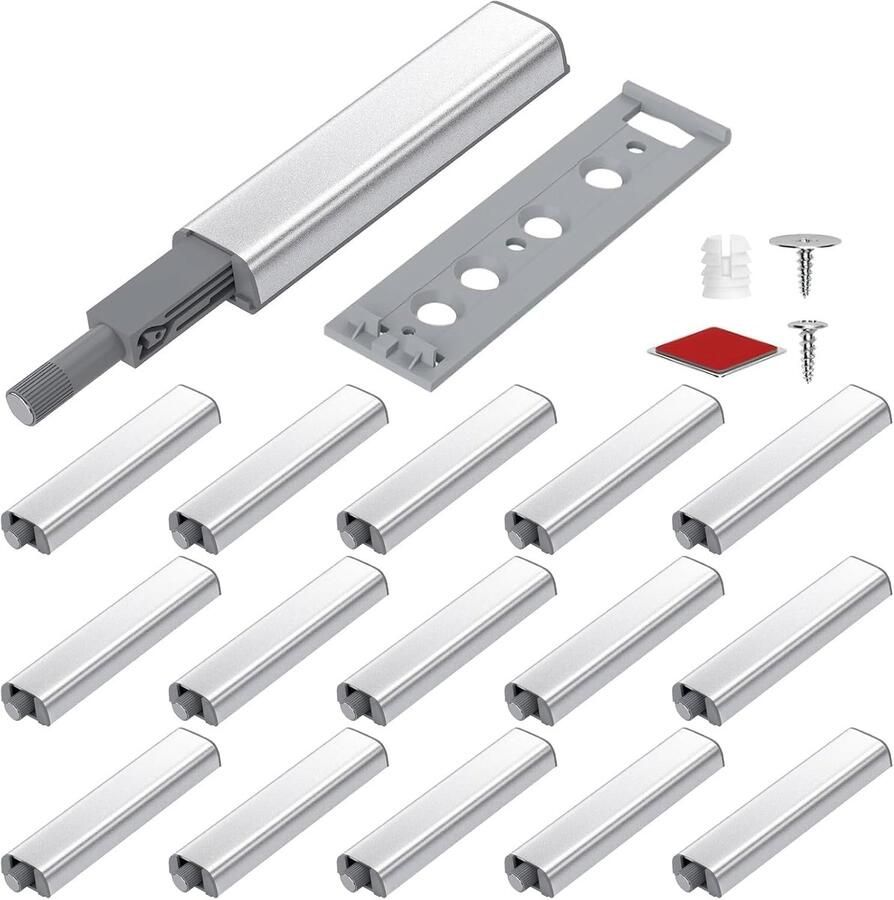 Push To Open Deuropeners Sluitmechanisme met Demper 16 Stuks