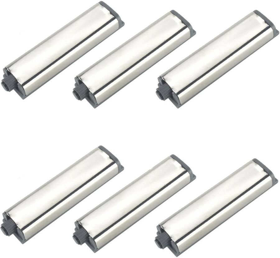 Push to Open Deurvangers voor Keukenkast Kast Kledingkast Automatische Spring Flap Touch Klink voor Schroefbevestiging Pack van 6 pcs