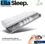 Ella-Sleep Quartz Deluxe 7 Zone Eenpersoons 90x200 21cm Comfortschuim matras Anti-allergisch Tencel - Thumbnail 3
