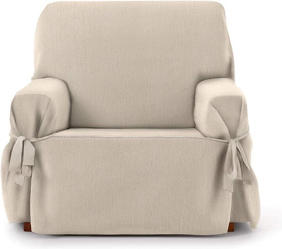 Rabat verstelbare universele bankhoes voor 1 zits kleur 00 ecru