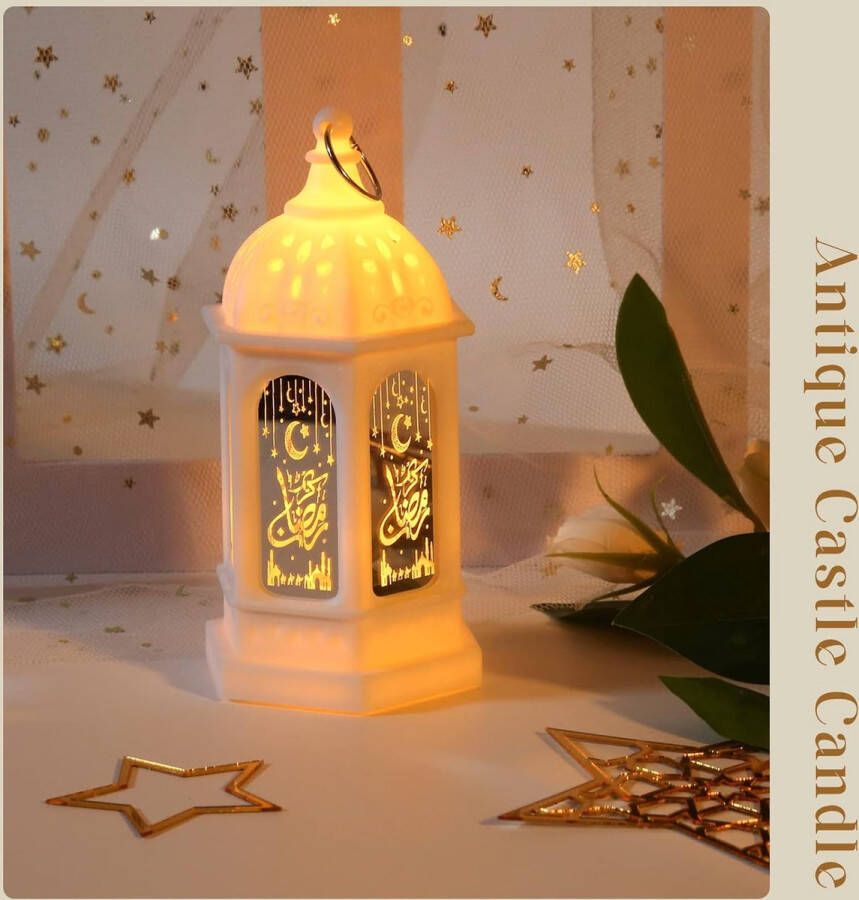 Ramadan decoratie lantaarn hangend Ramadan decoratieve lamp maan ster decoratie lamp vintage lantaarn decoratie ramadan-suiker feest