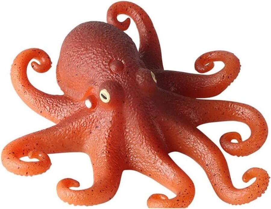 Realistische octopus model Simulatie zeedieren speelgoed TPR rubber Oceaandieren collectie Kinderen Strijk-rekwisieten