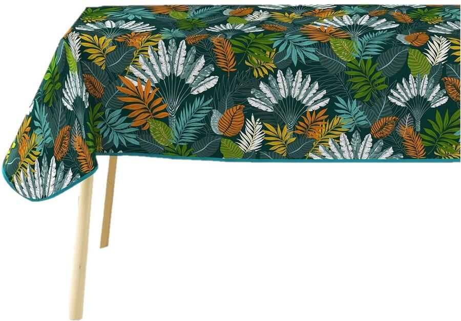 Rechthoekig tafelkleed duurzaam 1 stuk pvc 140 x 240 cm