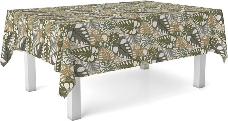 Rechthoekig tafelkleed duurzaam en vlekwerend 250x140 cm