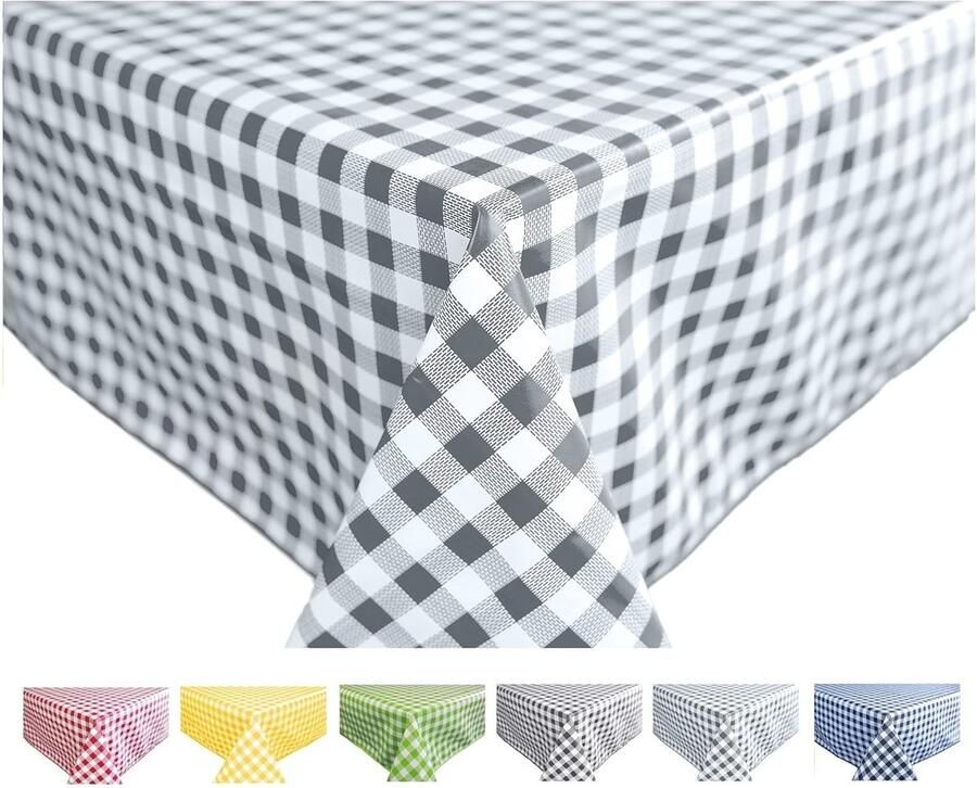 Rechthoekig Tafelkleed Onderhoudsvriendelijk 1 stuk kleuren 140 x 240 cm