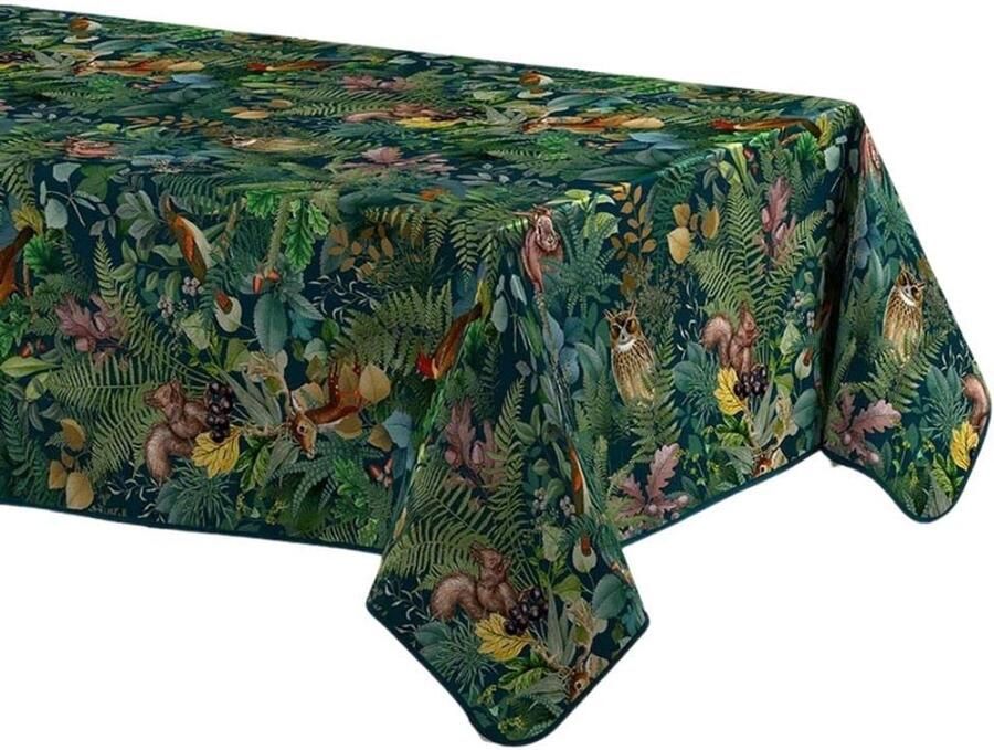 Rechthoekig tafelkleed PVC fotoprint 1 stuk 140 x 240 cm