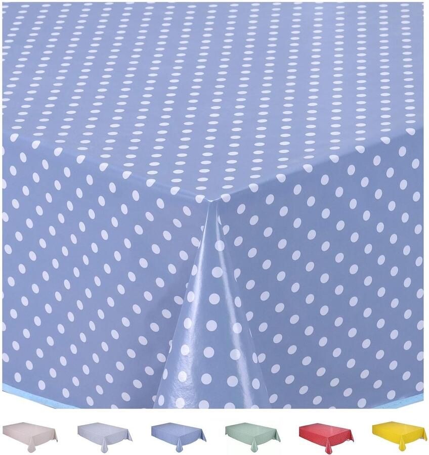 Rechthoekig tafelkleed veeg schoon 140x200cm