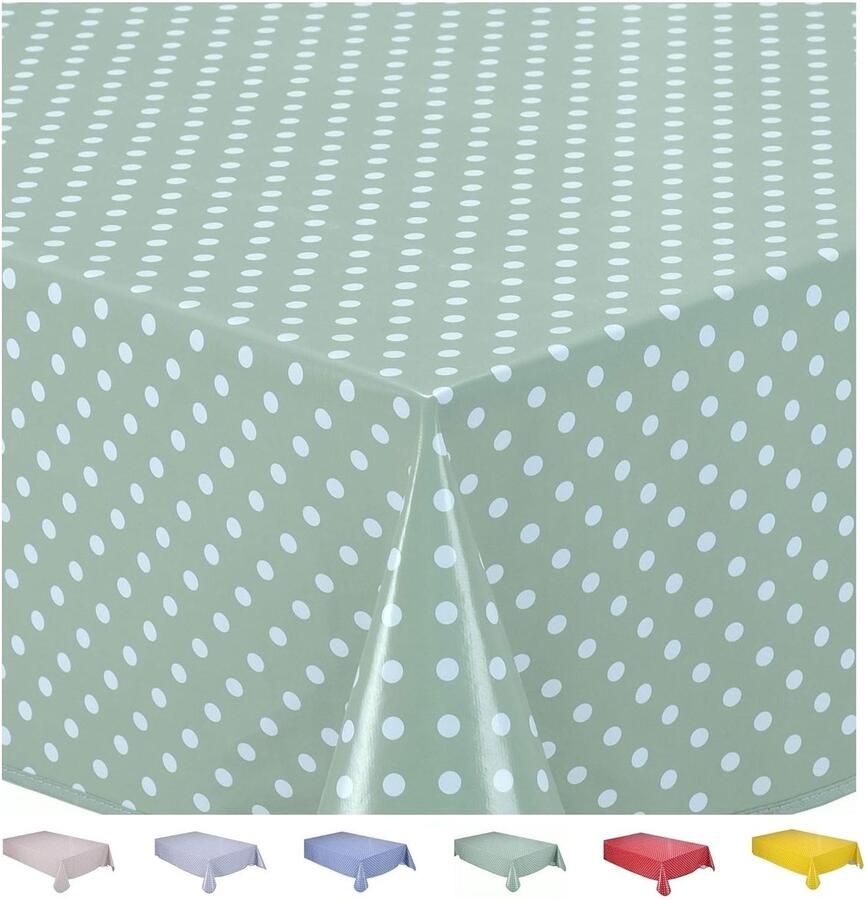 Rechthoekige tafelkleed waterafstotend 140 x 180 cm