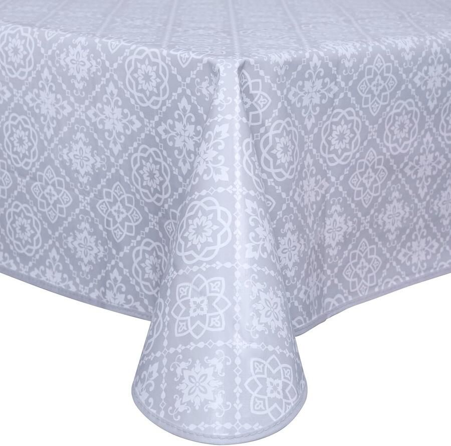 Rechthoekige tafelkleed waterafstotend 140 x 240 cm