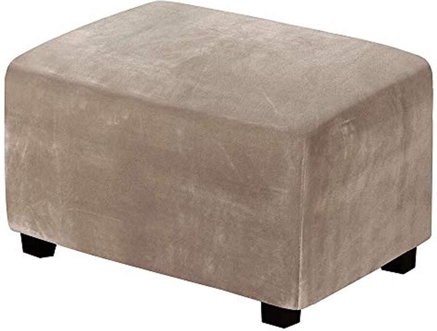 Rechthoekige zitzakhoezen voor poefs Bruin Klein en smal