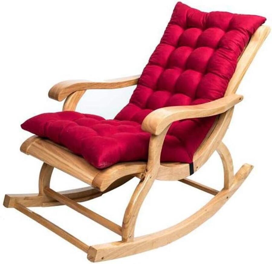 Recliner Kussen voor Buiten Schommelstoel Kussen van Tuin Stof Rugleuning Rieten Stoel Kussen Antislip Gewatteerde Zitkussen