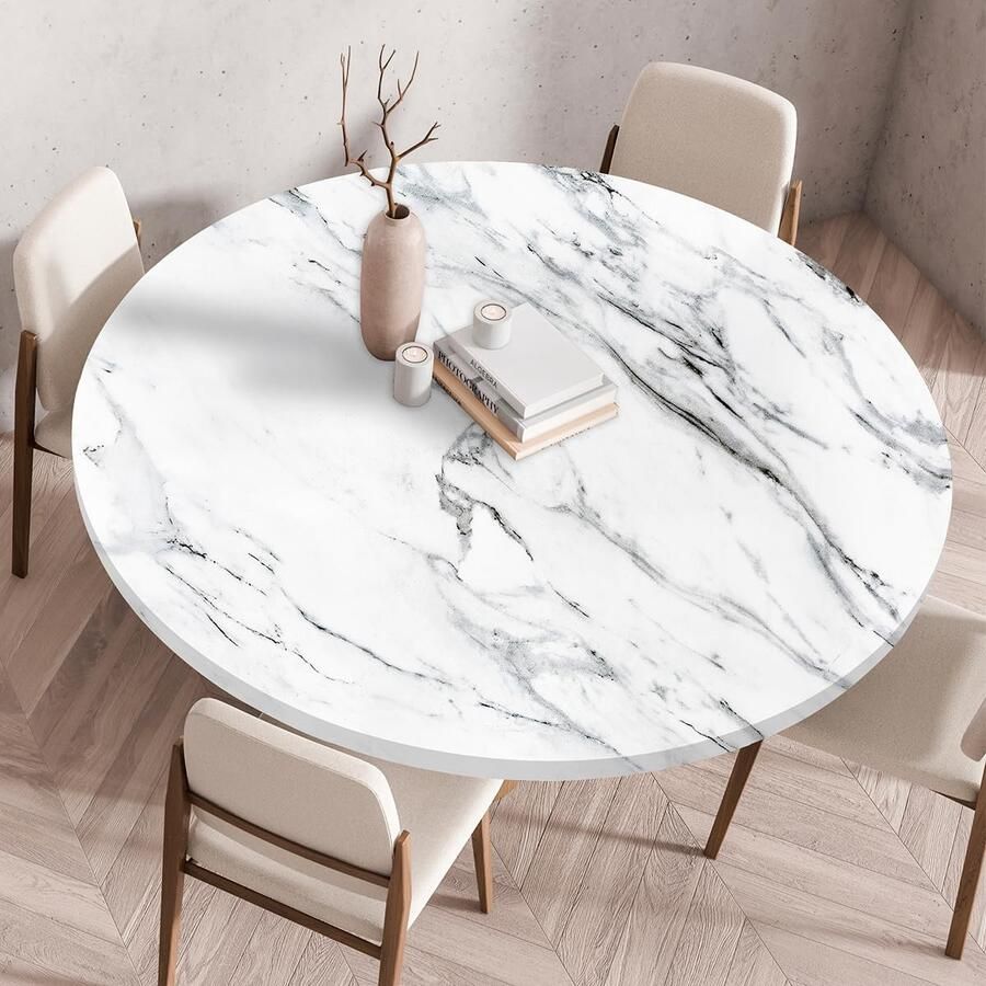 Rekbaar Tafelkleed Bescherming en Decoratie 1 stuk Multifuntioneel Polyester Spandex