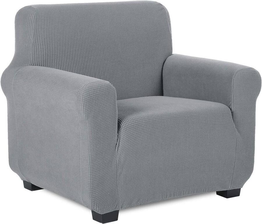 Rekbare Bankhoes voor Meubilair – Elastische Sofahoes en Meubelbeschermer (Lichtgrijs)