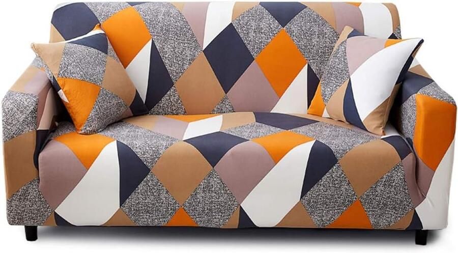 Rekbare Bankovertrek 2-Zits met Antislip Design Geschikt voor Langdurig Gebruik