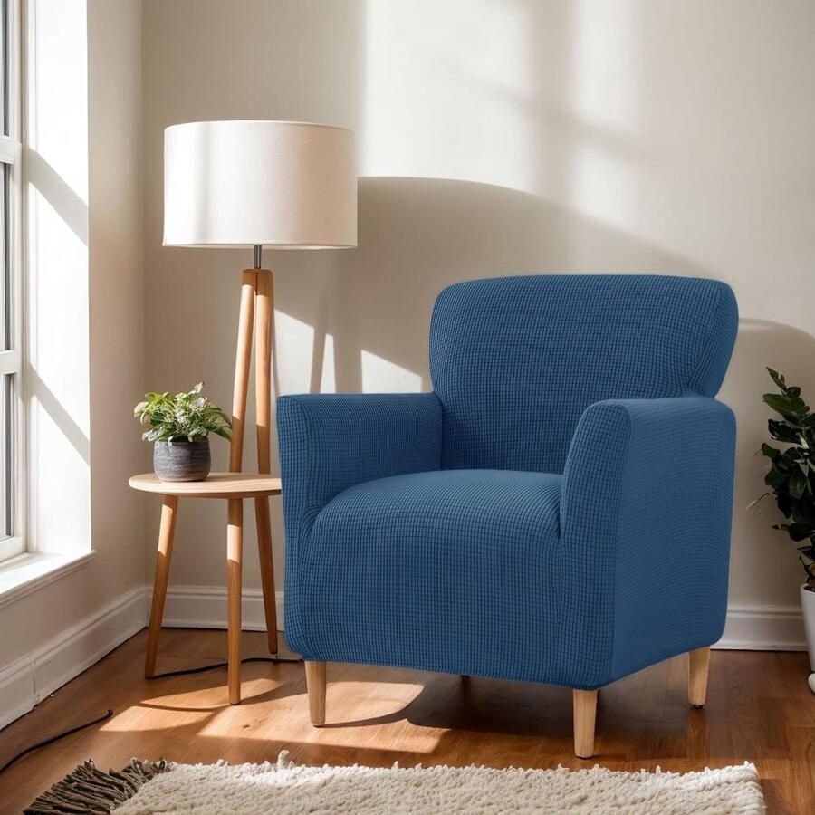 Rekbare Stoelhoes voor Fauteuil met Armleuningen Waterdicht en Antislip Perfect voor Woonkamer en Kantoor Geschikt voor Huisdieren