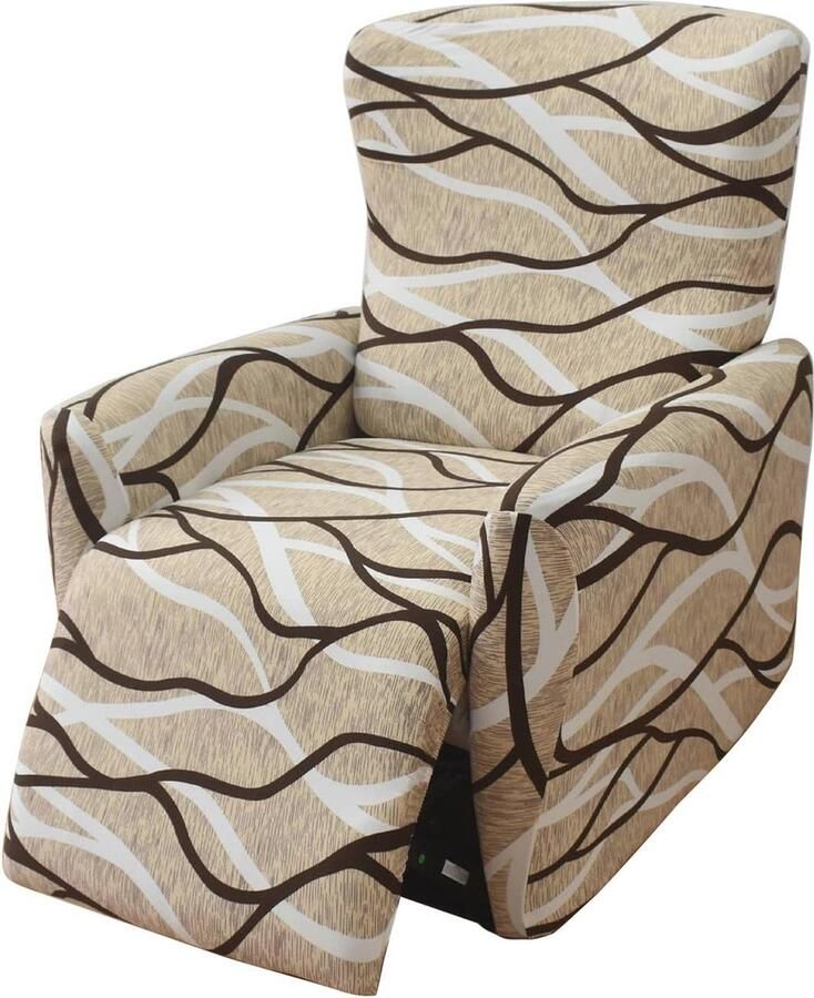 Rekbare Stoelhoezen voor Fauteuils Stretch Cover met Zak (4 Stuks)