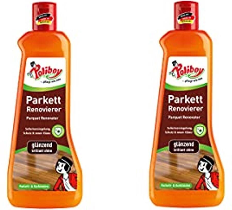 Renovator voor Verzegd Houten Vloeren Glans en Bescherming Zonder Schuren 2 x 500 ml