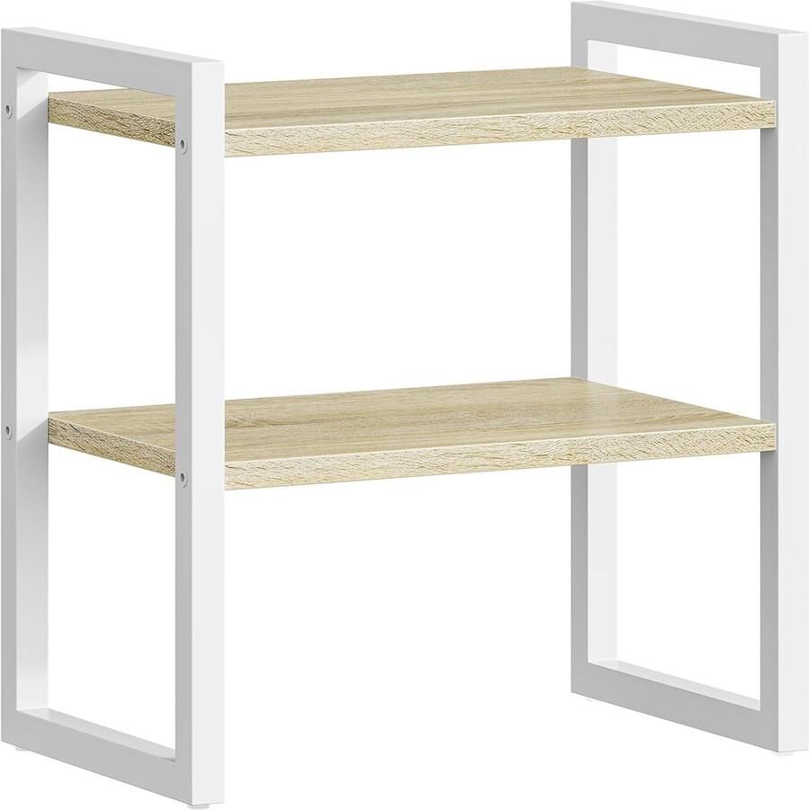 Retadou Bureau-organizer boekenkast kleine bureau-boekenkast kantoor-opbergrek voor keuken woonkamer vergaderruimte slaapkamer