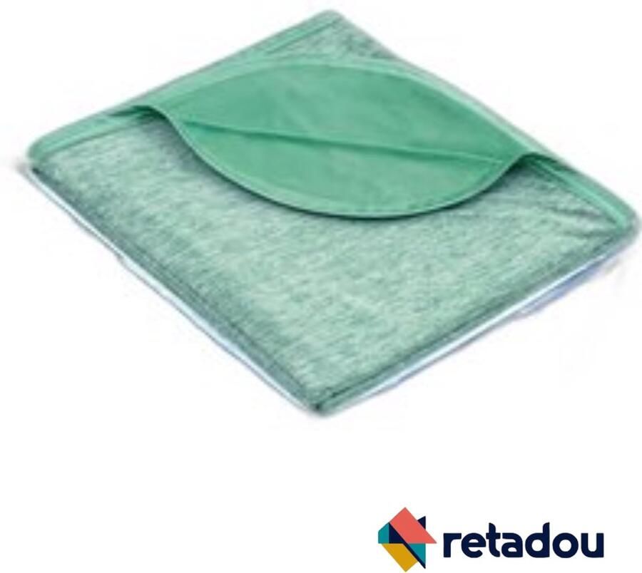 Retadou Q-Max Koeldeken verkoelende deken lichte koeldeken voor mensen Q-Max > 0 5 zomer verkoelende deken om te slapen dunne zomerdeken verkoelende deken voor bed groen 200 x 220 cm