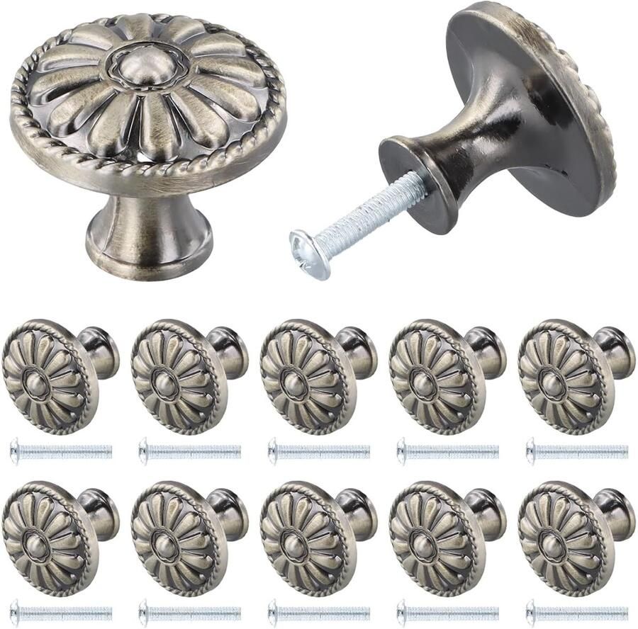 Retro kastgrepen Hoogwaardige aluminiumlegering 1 stuk